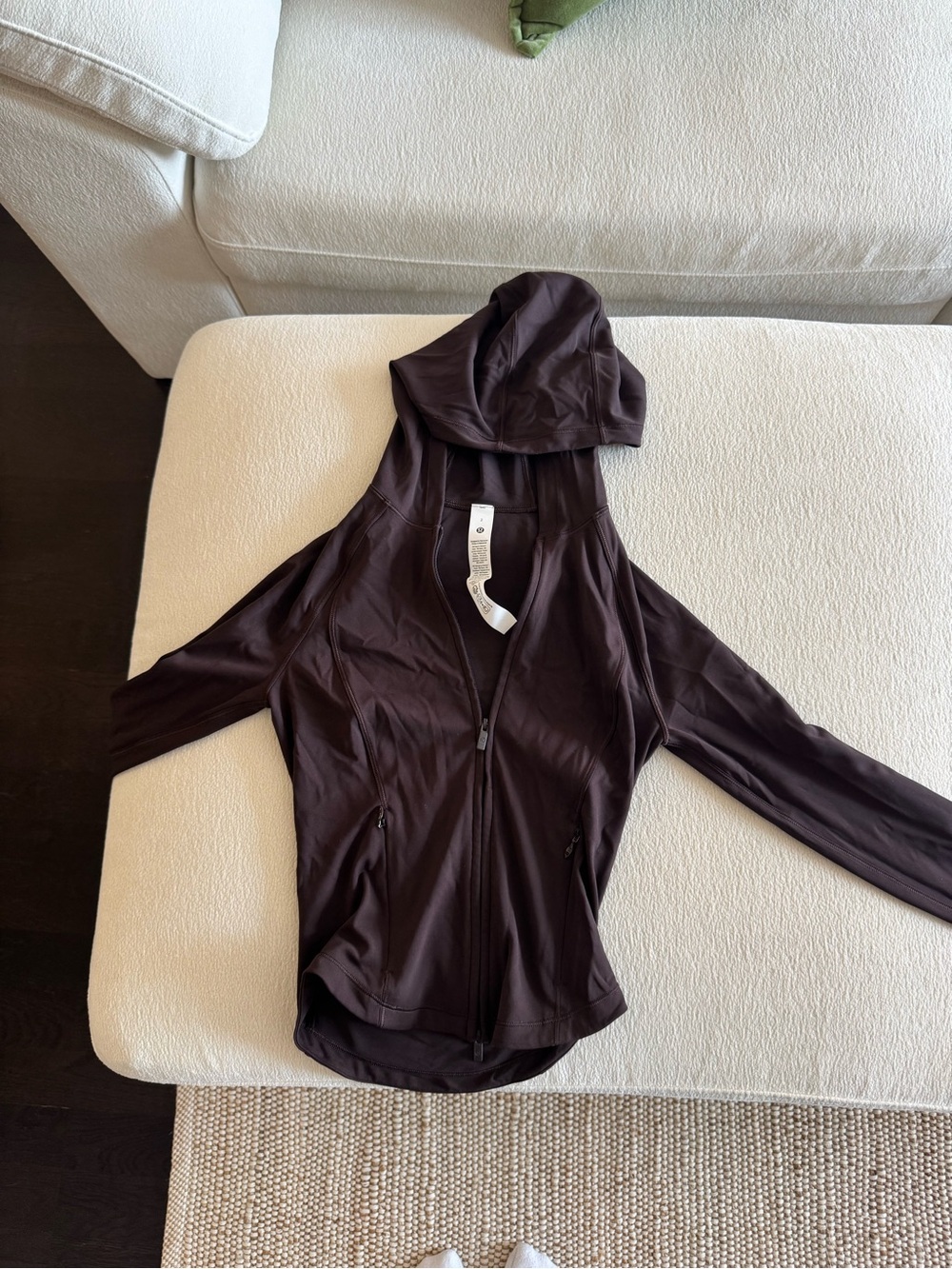 lululemon Brown Full-Zip Hoodie